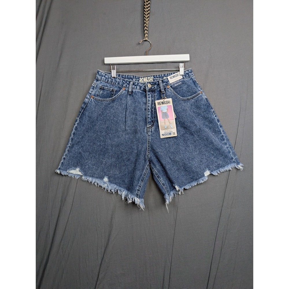 Rewash Mid Rise Bermuda‎ Denim Shorts Size 11 Womens